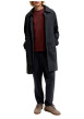 Thumbnail Pantalon chino marine à rayures blanches avec une coupe slim - Image 4