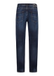 Thumbnail Jean indigo avec une coupe droite muni d'un zip et d'un bouton - Image 2