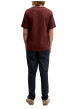 Thumbnail Pantalon chino marine à rayures blanches avec une coupe slim - Image 4