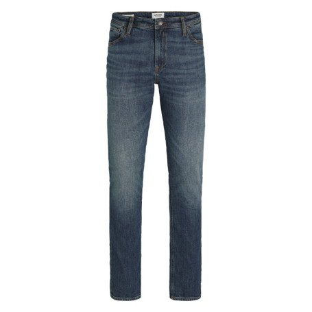 Jean en coton indigo uni avec une coupe droite...