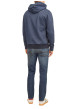 Thumbnail Jean en coton indigo uni avec une coupe droite et une taille basse - Image 4