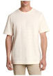 Thumbnail T-shirt en coton écru à coupe droite pourvu d'un motif à rayures - Image 2