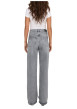 Thumbnail Jean en coton gris uni avec une coupe bootcut et une taille - Image 7