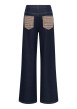 Thumbnail Jean brut uni avec une coupe bootcut et une taille haute - Image 2