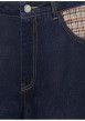 Thumbnail Jean brut uni avec une coupe bootcut et une taille haute - Image 3