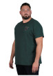 Thumbnail T-shirt en coton biologique sapin à imprimé avec une coupe droite et un col rond