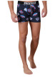 Thumbnail Lot de 2 Boxers bleus avec des imprimés munis d'une taille élastiquée - Image 2