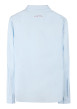 Thumbnail Chemise bleue géométrique avec une coupe droite et un col à revers - Image 2
