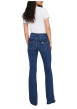 Thumbnail Jean en coton biologique indigo uni avec une coupe bootcut - Image 4