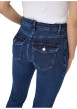 Thumbnail Jean en coton biologique indigo uni avec une coupe bootcut - Image 5