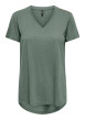 Thumbnail T-shirt sapin uni avec une coupe droite et des manches courtes