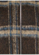 Thumbnail Veste marron à carreaux avec une coupe droite et des manches longues - Image 3