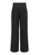 Thumbnail Pantalon de jogging noir uni avec coupe bootcut et doublure léopard - Image 2