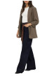 Thumbnail Jean en coton brut uni avec une coupe bootcut et une ceinture à la taille - Image 5
