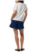 Thumbnail T-shirt en coton biologique blanc uni avec une coupe droite et un col rond - Image 2