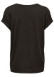 Thumbnail T-shirt gris uni avec une coupe droite et des manches courtes - Image 2