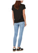 Thumbnail T-shirt gris uni avec une coupe droite et des manches courtes - Image 4