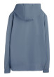 Thumbnail Sweat gris uni avec une coupe droite et pourvu d'un col à capuche - Image 2