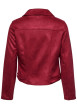 Thumbnail Veste perfecto rouge à coupe ajustée pourvu d'un col à revers - Image 2