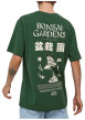 Thumbnail T-shirt en coton biologique vert à imprimé avec une coupe droite et un col rond - Image 6
