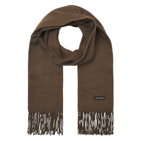 Écharpe camel unie avec une étiquette de la...