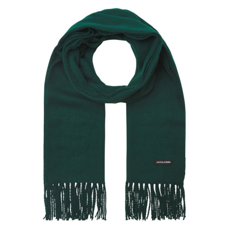 Écharpe verte unie avec une étiquette de la...