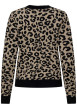 Thumbnail Gilet léopard à motifs avec une coupe droite et des manches longues - Image 2