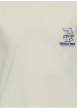 Thumbnail T-shirt en coton écru à imprimé avec une coupe droite et un col rond - Image 3