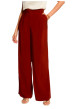 Thumbnail Pantalon chino orange à coupe bootcut pourvu d'une fermeture dissimulée - Image 2