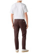 Thumbnail Pantalon Chino XX Standard Taper en coton marron à coupe droite - Image 4