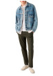Thumbnail Pantalon Chino XX Standard Taper en coton kaki à coupe droite - Image 6