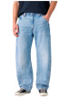 Thumbnail Jean Baggy Barrel en coton stone pourvu d'une coupe large et de 5 poches - Image 3