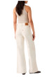 Thumbnail Pantalon 728 en coton écru pourvu d'une coupe wide leg et de 5 poches - Image 4