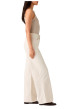 Thumbnail Pantalon 728 en coton écru pourvu d'une coupe wide leg et de 5 poches - Image 5