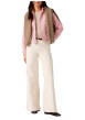 Thumbnail Pantalon 728 en coton écru pourvu d'une coupe wide leg et de 5 poches - Image 6