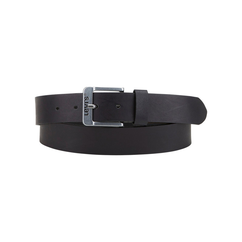 Levi's® - Ceinture Noire En Cuir Véritable Pourvue D'une Boucle Rectangulaire - Noir Levi's® - Ceinture Noire En Cuir Véritable Pourvue D'une Boucle Rectangulaire - Noir