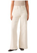 Thumbnail Pantalon 728 en coton écru pourvu d'une coupe wide leg et de 5 poches - Image 3