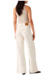 Thumbnail Pantalon 728 en coton écru pourvu d'une coupe wide leg et de 5 poches - Image 4