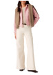 Thumbnail Pantalon 728 en coton écru pourvu d'une coupe wide leg et de 5 poches - Image 6