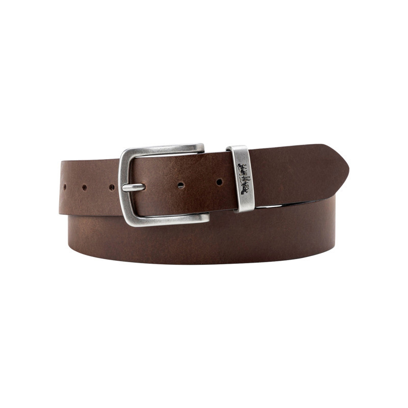 Levi's® - Ceinture Marron En Cuir Véritable Pourvue D'une Boucle Rectangulaire - Brun Levi's® - Ceinture Marron En Cuir Véritable Pourvue D'une Boucle Rectangulaire - Brun