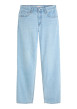 Thumbnail Jean Loose Tapered en coton stone à coupe droite pourvu de 5 poches