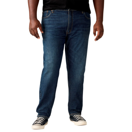 Jean 502® Tapered indigo en coton mélangé à...