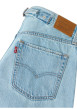 Thumbnail Jean Loose Tapered en coton stone à coupe droite pourvu de 5 poches - Image 2