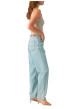 Thumbnail Jean Loose Tapered en coton stone à coupe droite pourvu de 5 poches - Image 5