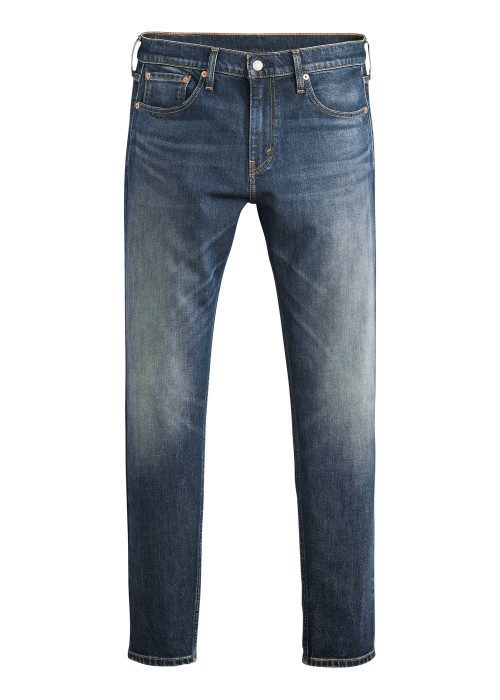 Jean 512® Slim Tapered en coton mélangé indigo pourvu de 5 poches