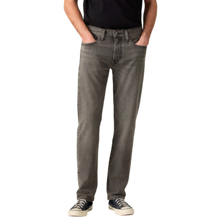 Jean 502® Tapered en coton mélangé gris à coupe...