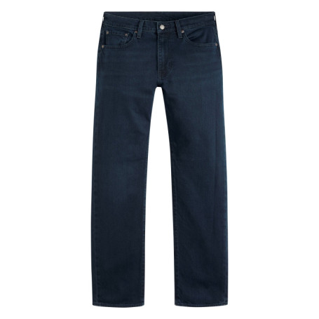 Jean 502® Tapered en coton mélangé bleu foncé à...