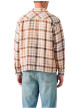 Thumbnail Chemise en coton multicolore à coupe droite ornée d'un motif à carreaux écossais - Image 4