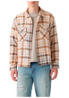 Thumbnail Chemise en coton multicolore à coupe droite ornée d'un motif à carreaux écossais - Image 6