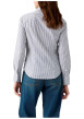 Thumbnail Chemise en coton blanche à rayures pourvue d'une coupe droite - Image 2